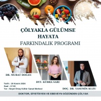 Dr. Öğr. Üyemizden  Çölyak Farkındalığı Programı